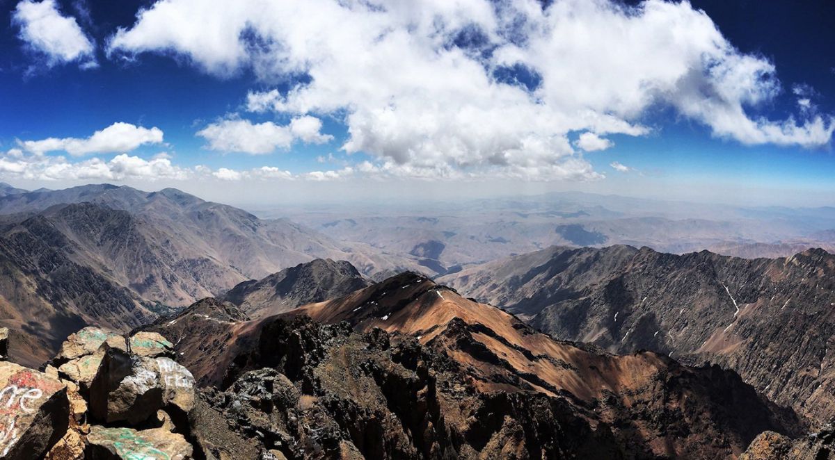 Grande traversee de l'atlas Ait bougmez - Toubkal